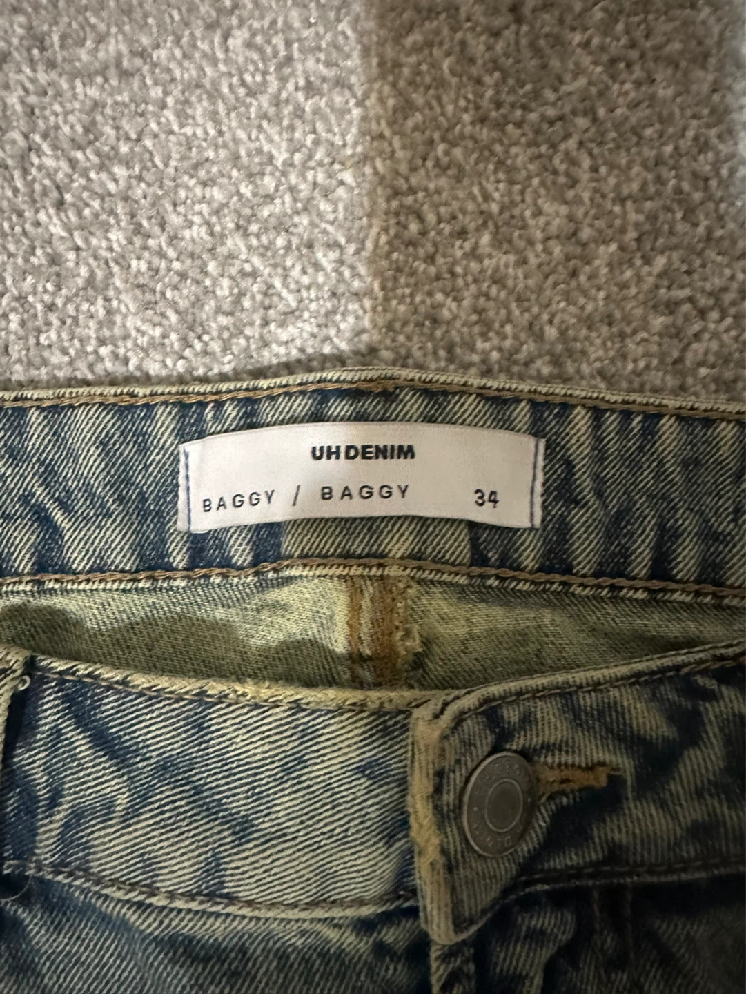 Denim blue baggy jeans (34) - photo 3