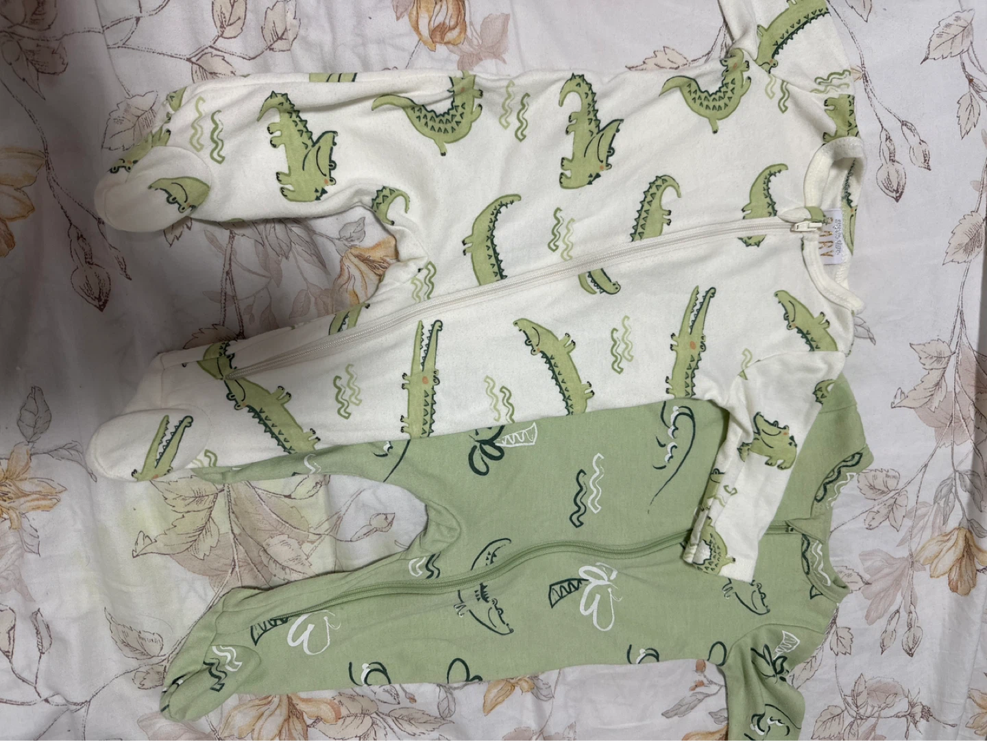 Baby Sleepers - 2 Pack Alligator Print - photo 3