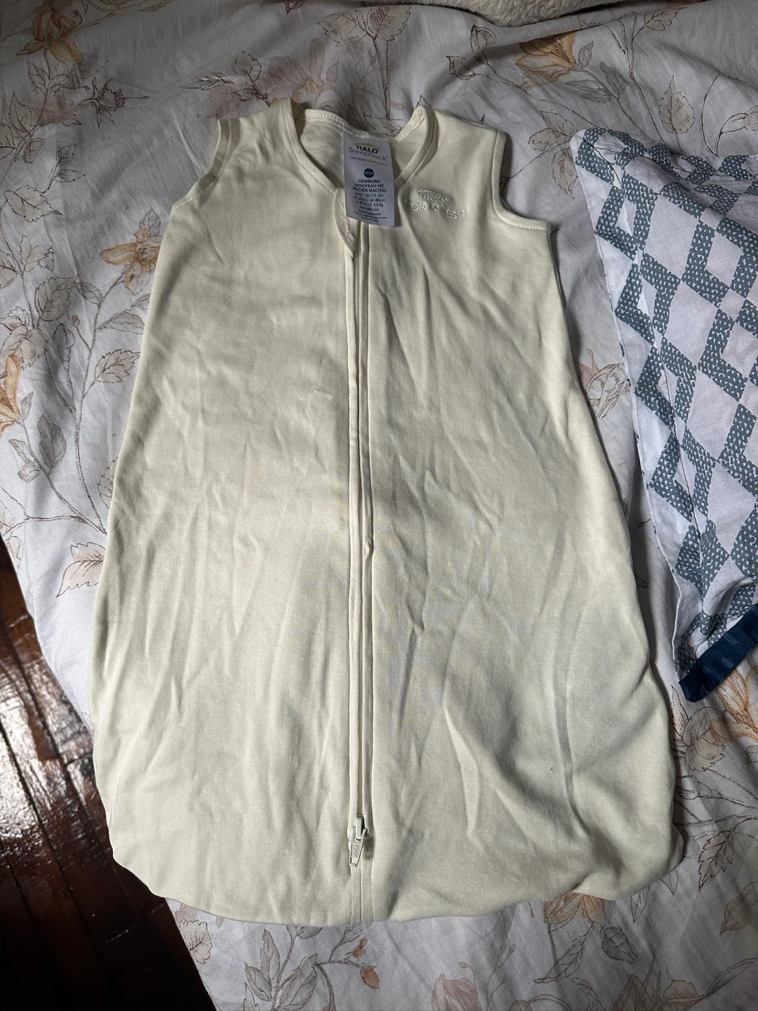 Halo SleepSack Wearable Blanket Cream 0-6 Months
