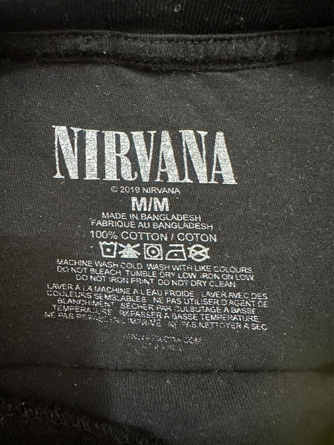Nirvana Smiley Face T-Shirt (M) - photo 2