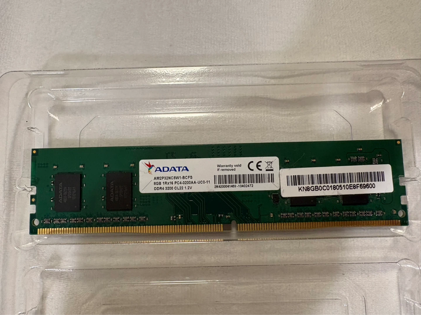 ADATA 8GB DDR4 3200MHz RAM - photo 2
