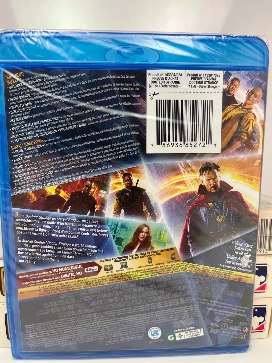 Marvel Studios Doctor Strange Blu-ray + DVD + Digital HD - photo 2