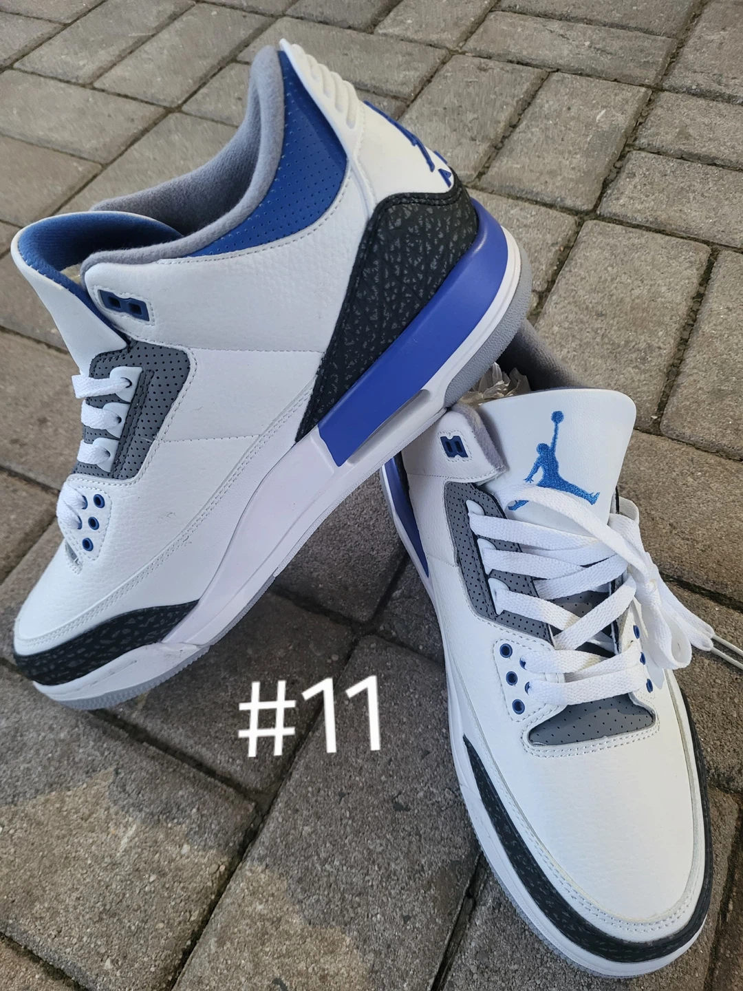 Jordan 3 Retro White Blue