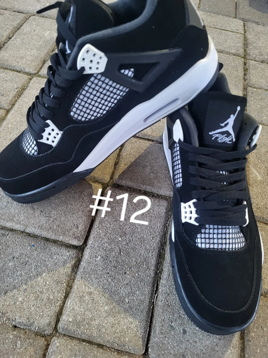 Air Jordan 4 "Bred" Men's Sneakers Size 12