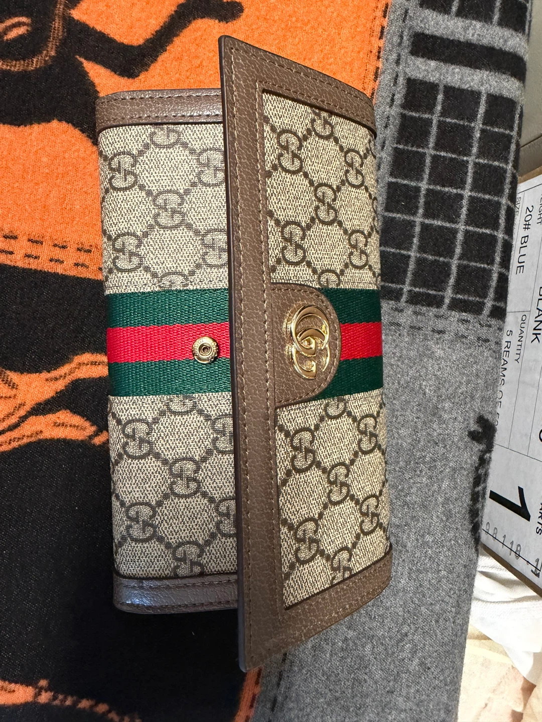 Gucci GG Supreme Canvas Wallet