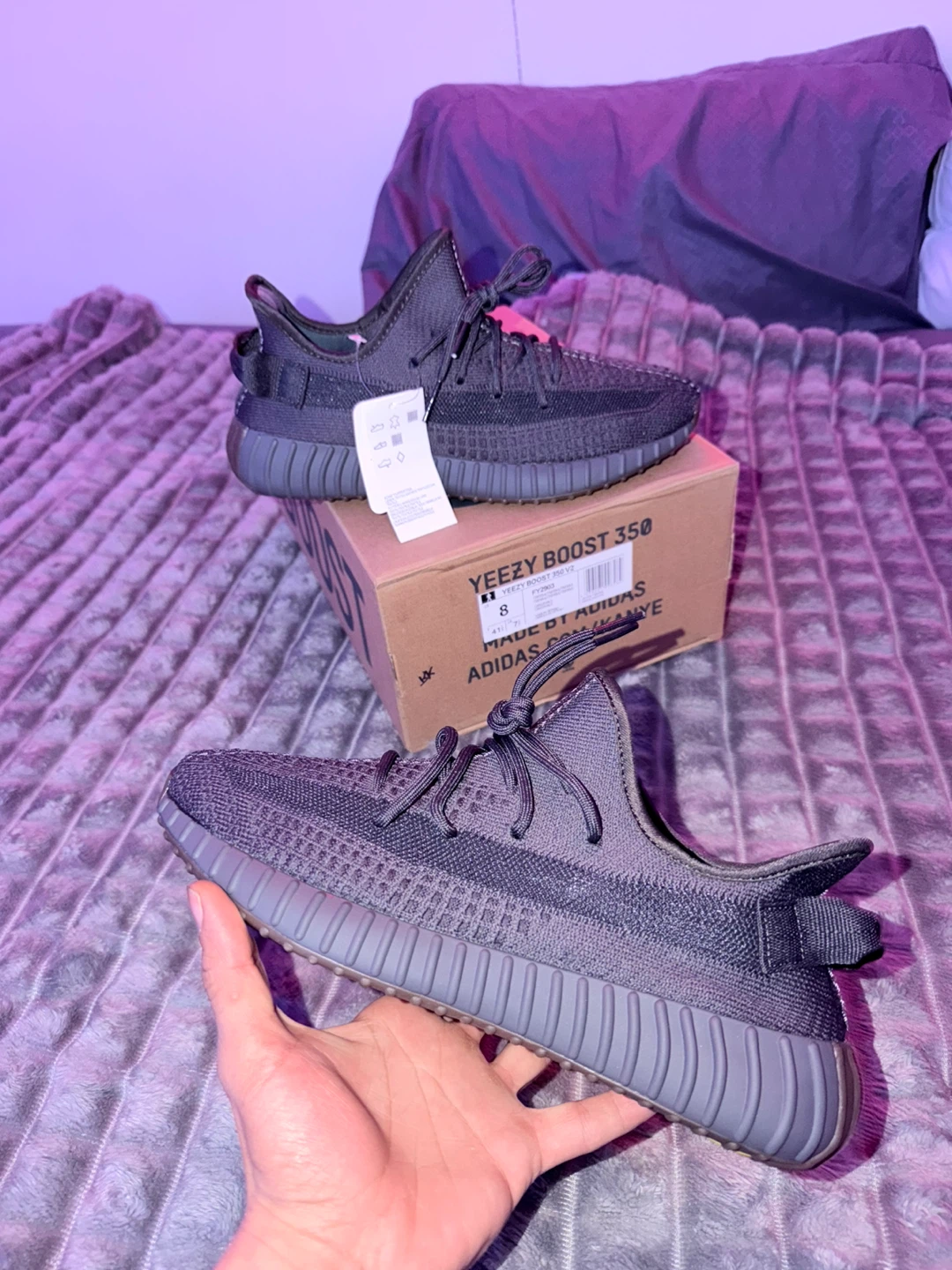Adidas Yeezy Boost 350 V2 "Ash Stone" Men's Size 8