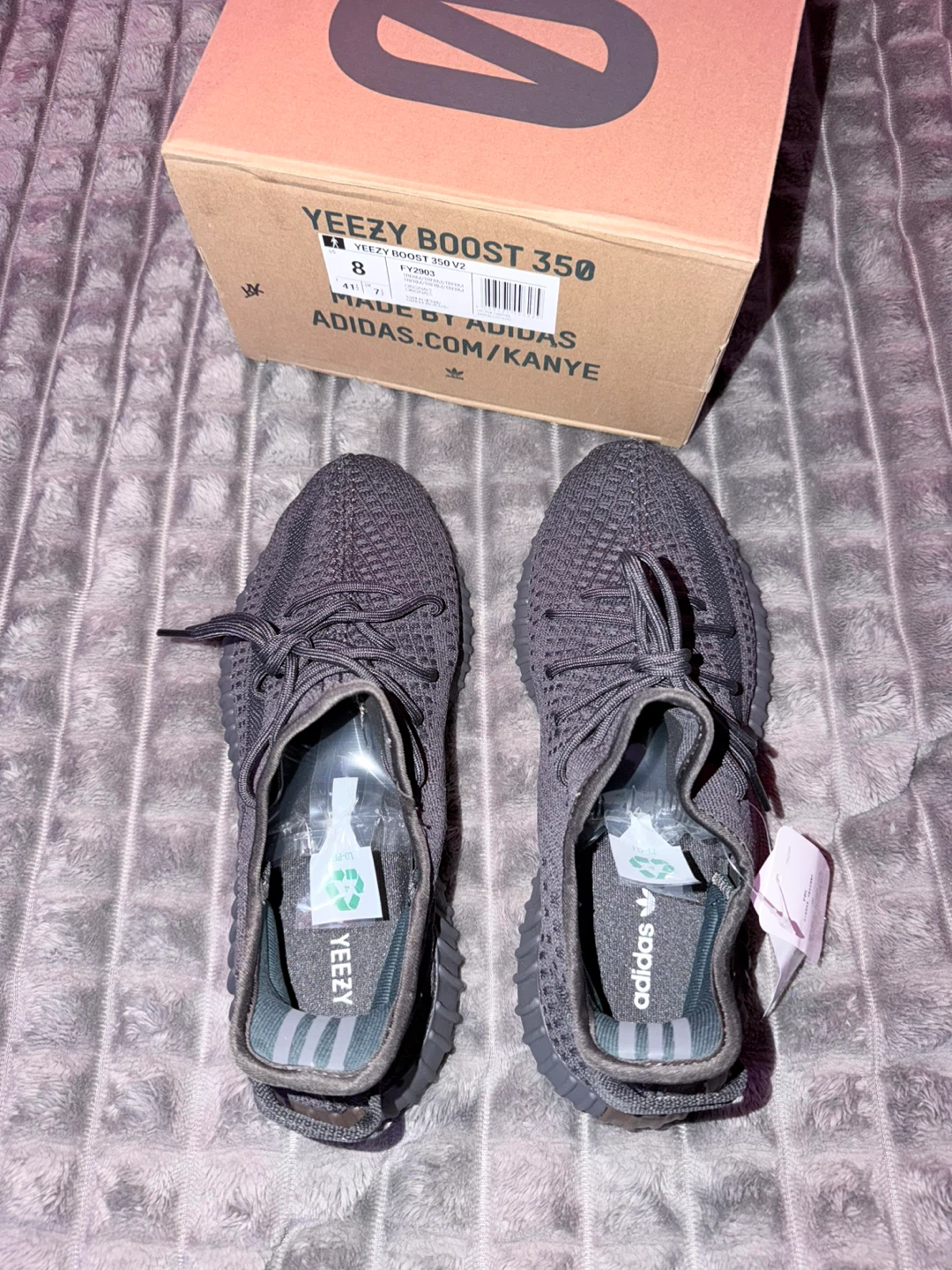 Adidas Yeezy Boost 350 V2 "Ash Stone" Men's Size 8 - photo 3