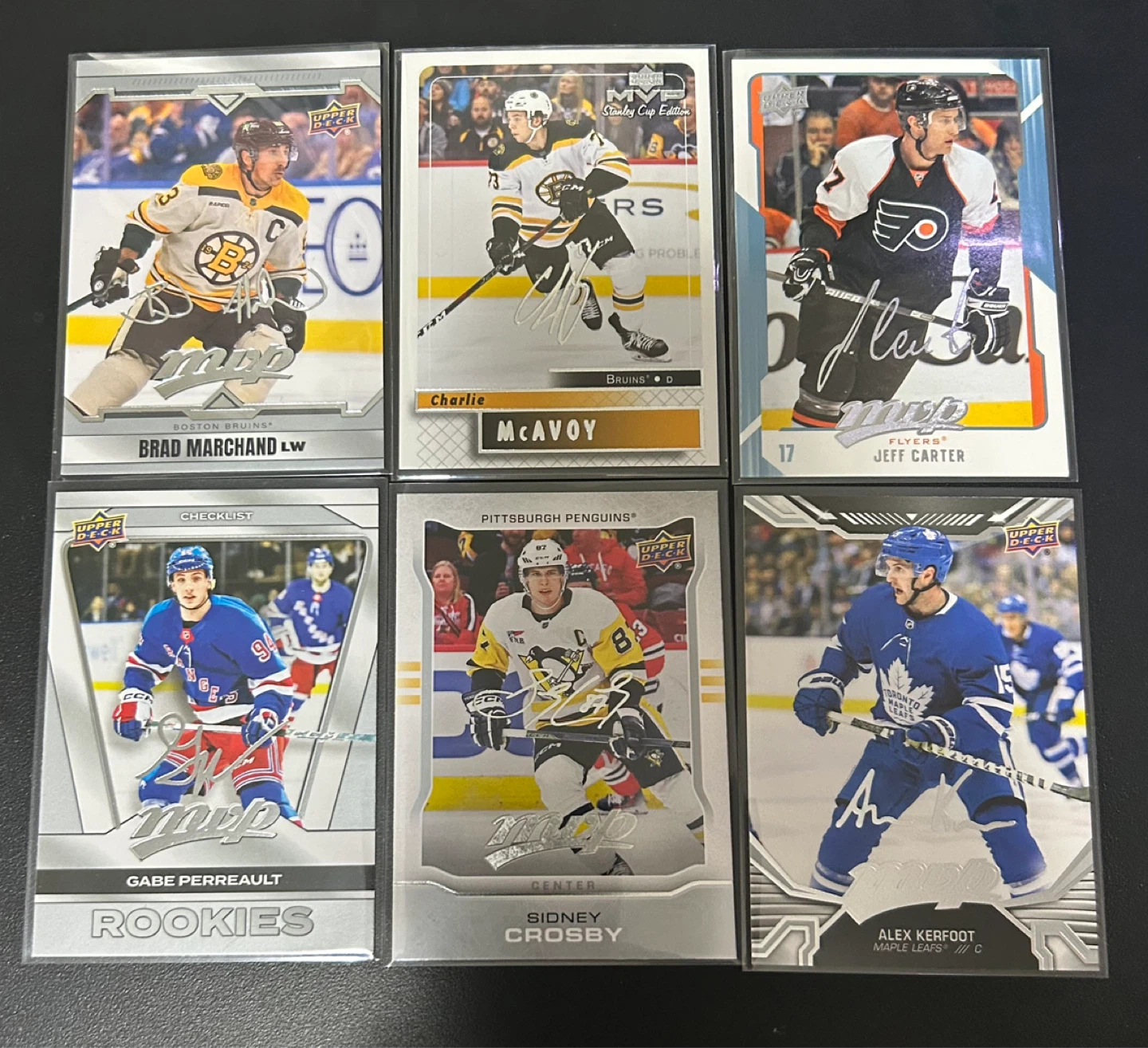 Hockey cards mvp gold silver and rose gold script - photo 4