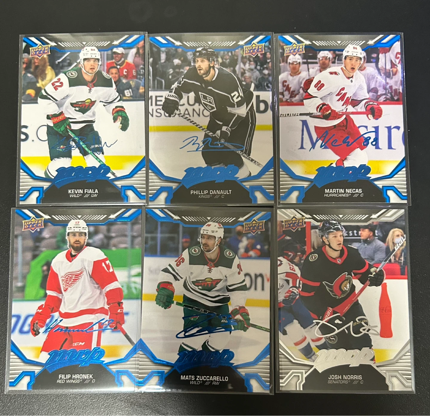 Hockey cards mvp gold silver and rose gold script - photo 2