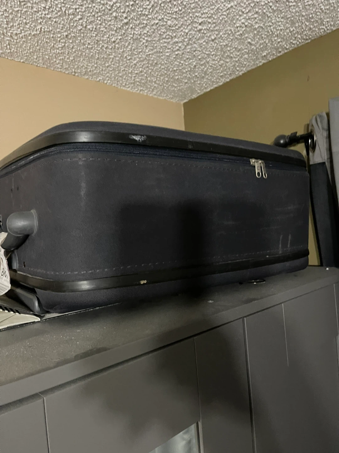 Black Hard-Shell Suitcase