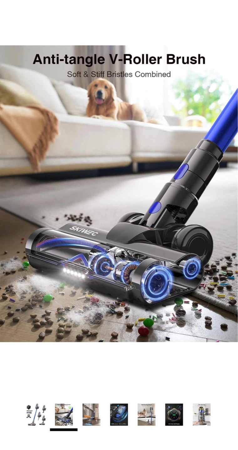 SKIMEC Cordless Vacuum Cleaner - photo 5