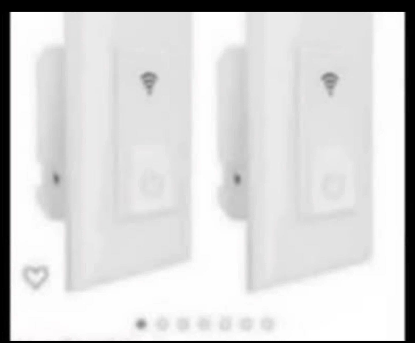 2 WiFi Smart Wall Light Switch White, 2.4GHz Wi-Fi