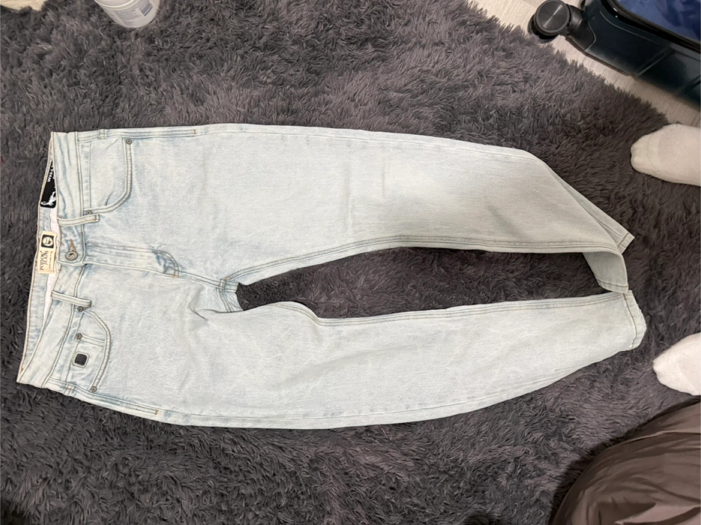 YANGE Jeans Light Wash Denim