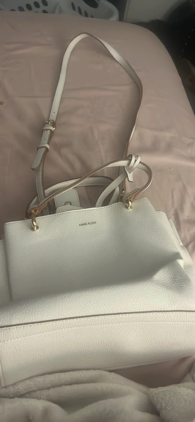 White Anne Klein Handbag