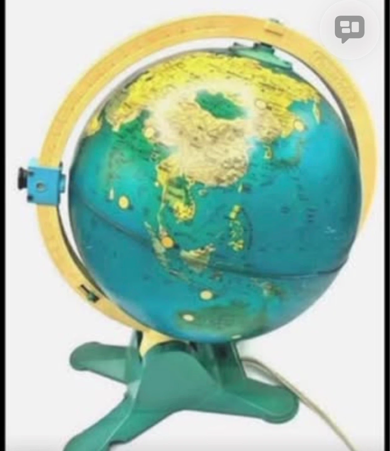 Vintage Light-Up Globe - photo 2