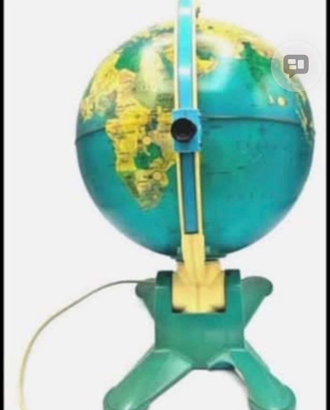 Vintage Light-Up Globe