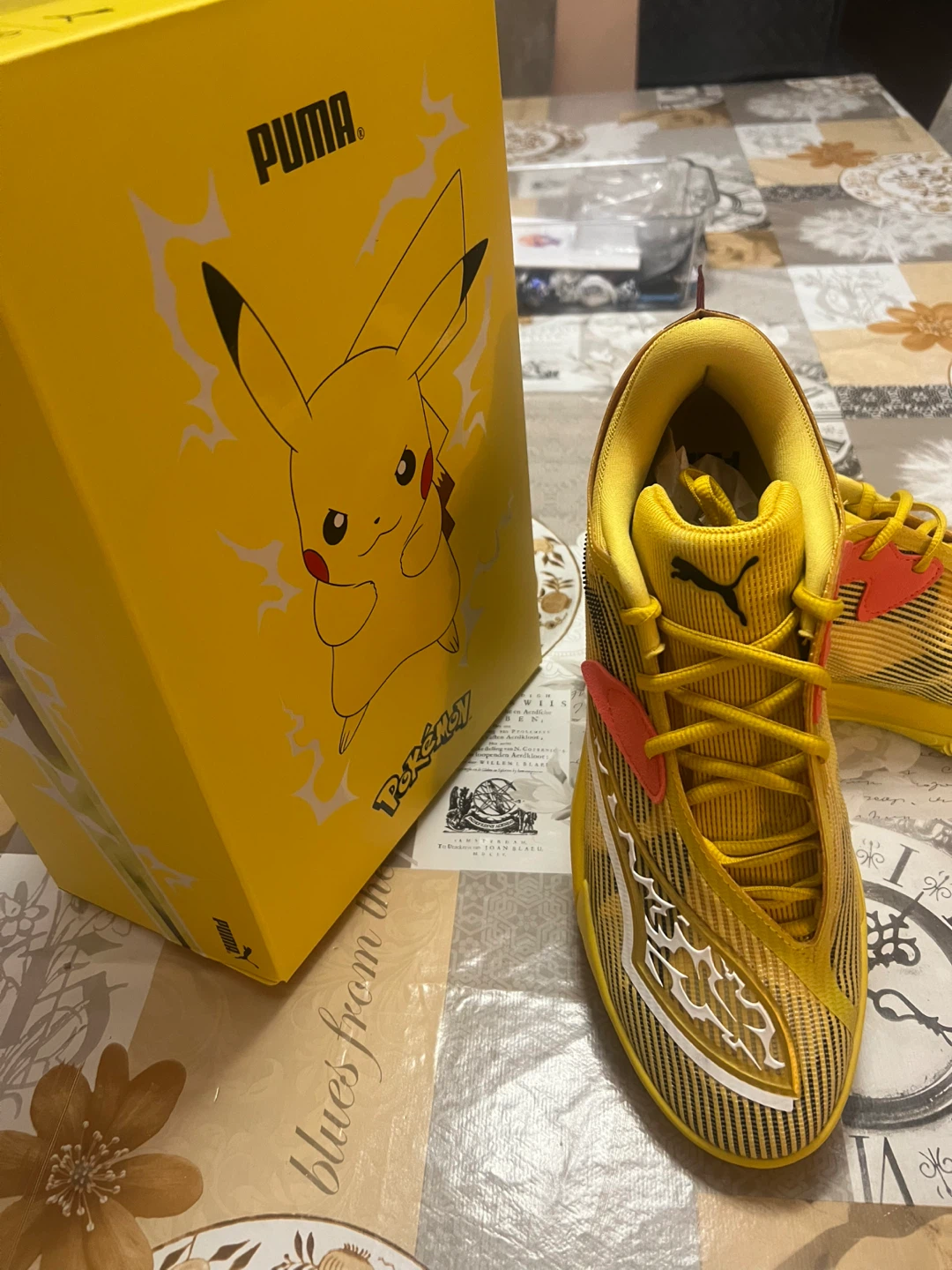 Puma x Pokémon Pikachu Nitro Basketball Shoes