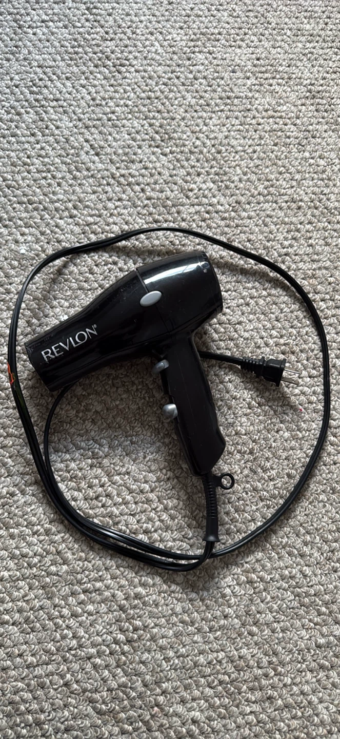 Revlon Black Travel Hair Dryer
