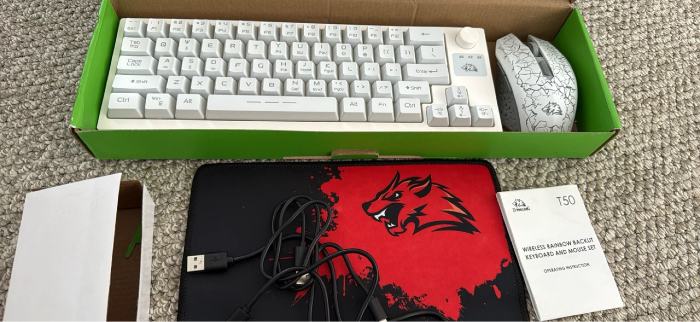Wireless Keyboard and Mouse Set - photo 3