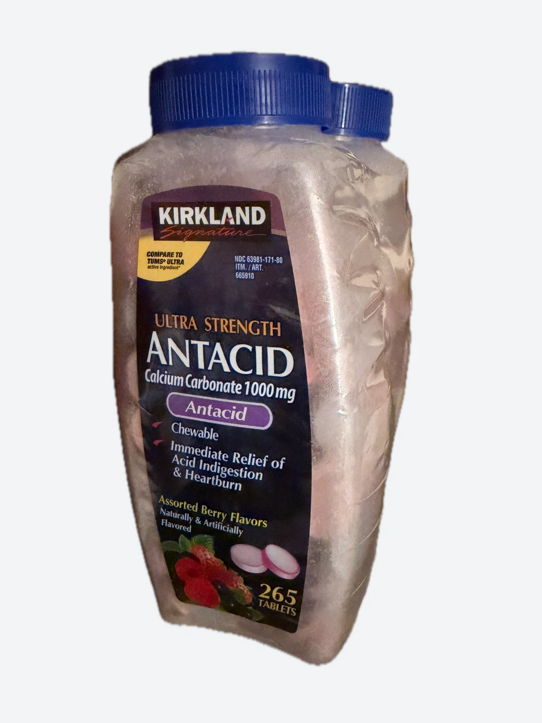 Kirkland Signature Ultra Strength Antacid 1000mg