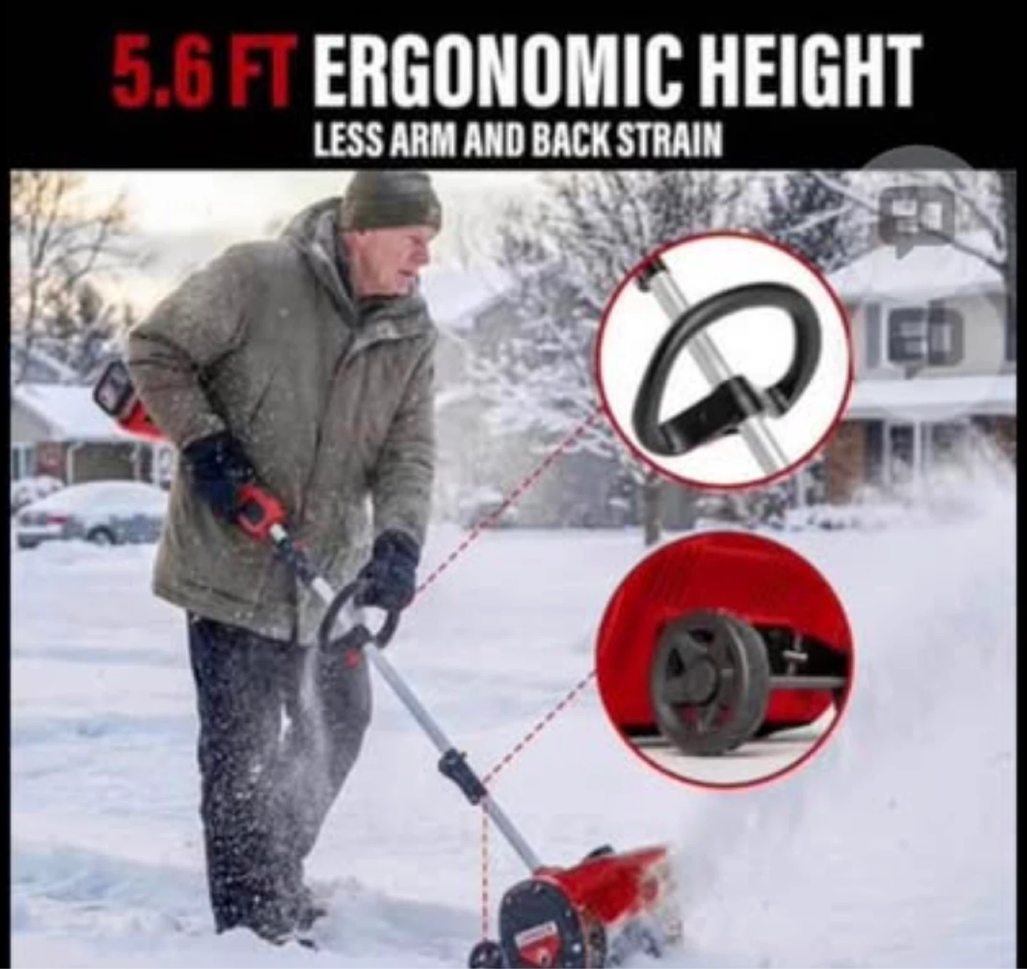 Snow Blower Compatible with Milwaukee - photo 5