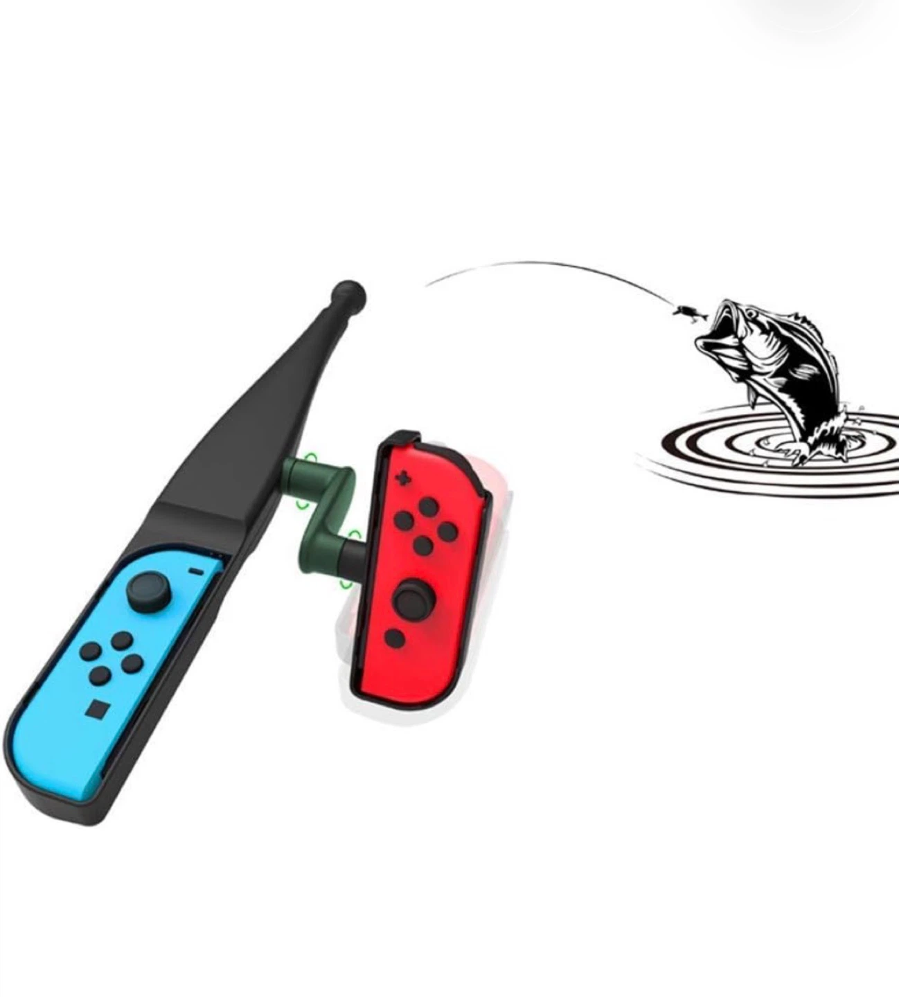 Fishing Rod Compatible with Nintendo Switch, Fishing Game - photo 3