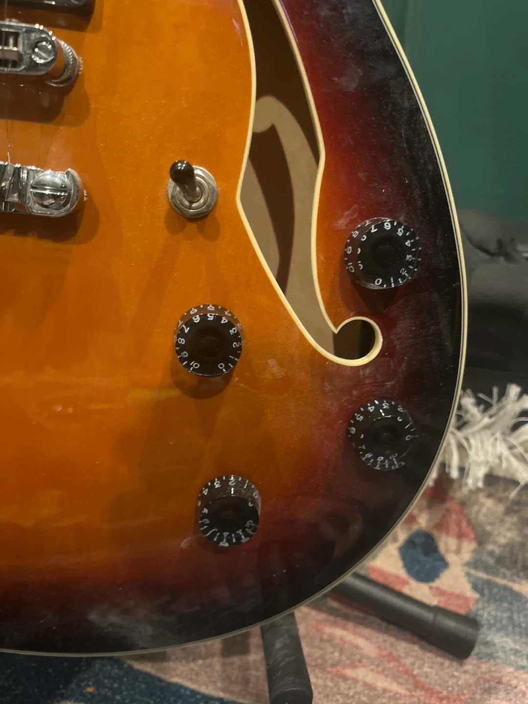 Ibanez Electric Guitar - Sunburst - photo 3