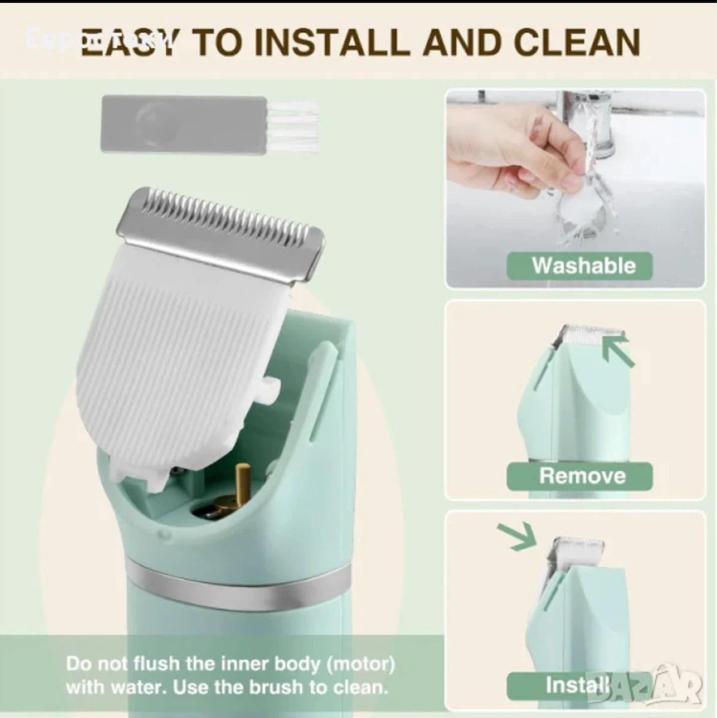 ARSYZIN BG200 Body Hair Trimmer - photo 4