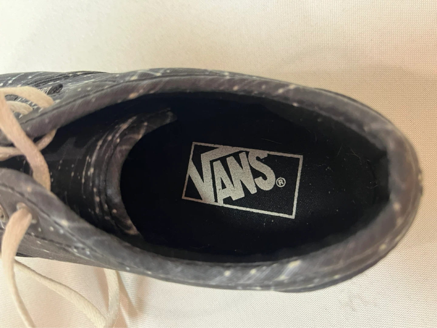 Size 7 Lady’s Vans Sneakers - Cosmic Galaxy Design - like new - photo 4