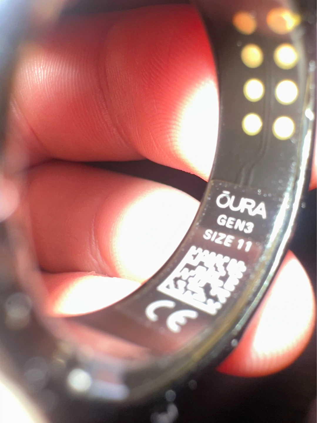Oura Gen3 Smart Ring - Size 11 - photo 2