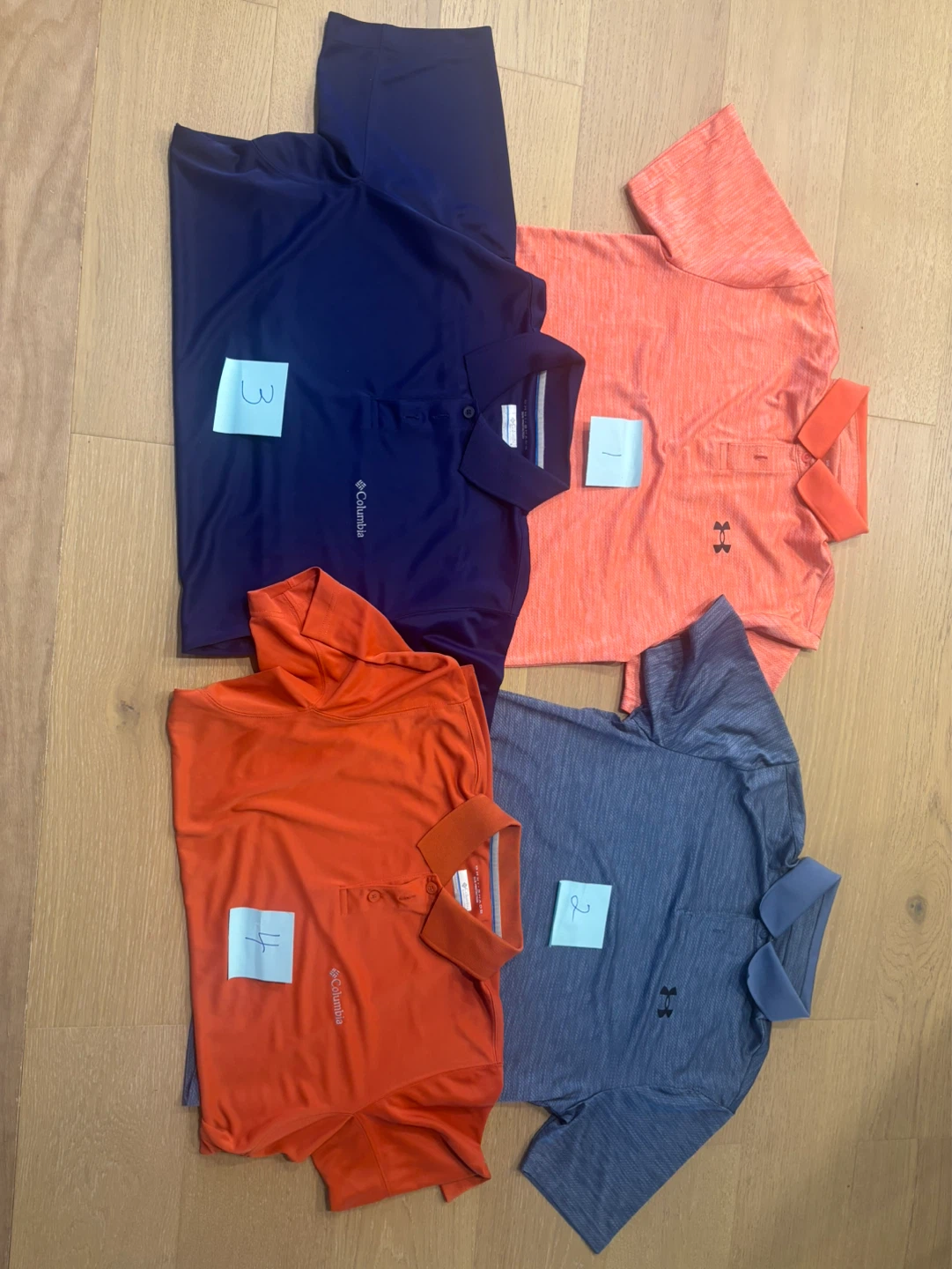 Men's Golf Shirts (4 Total) - photo 2