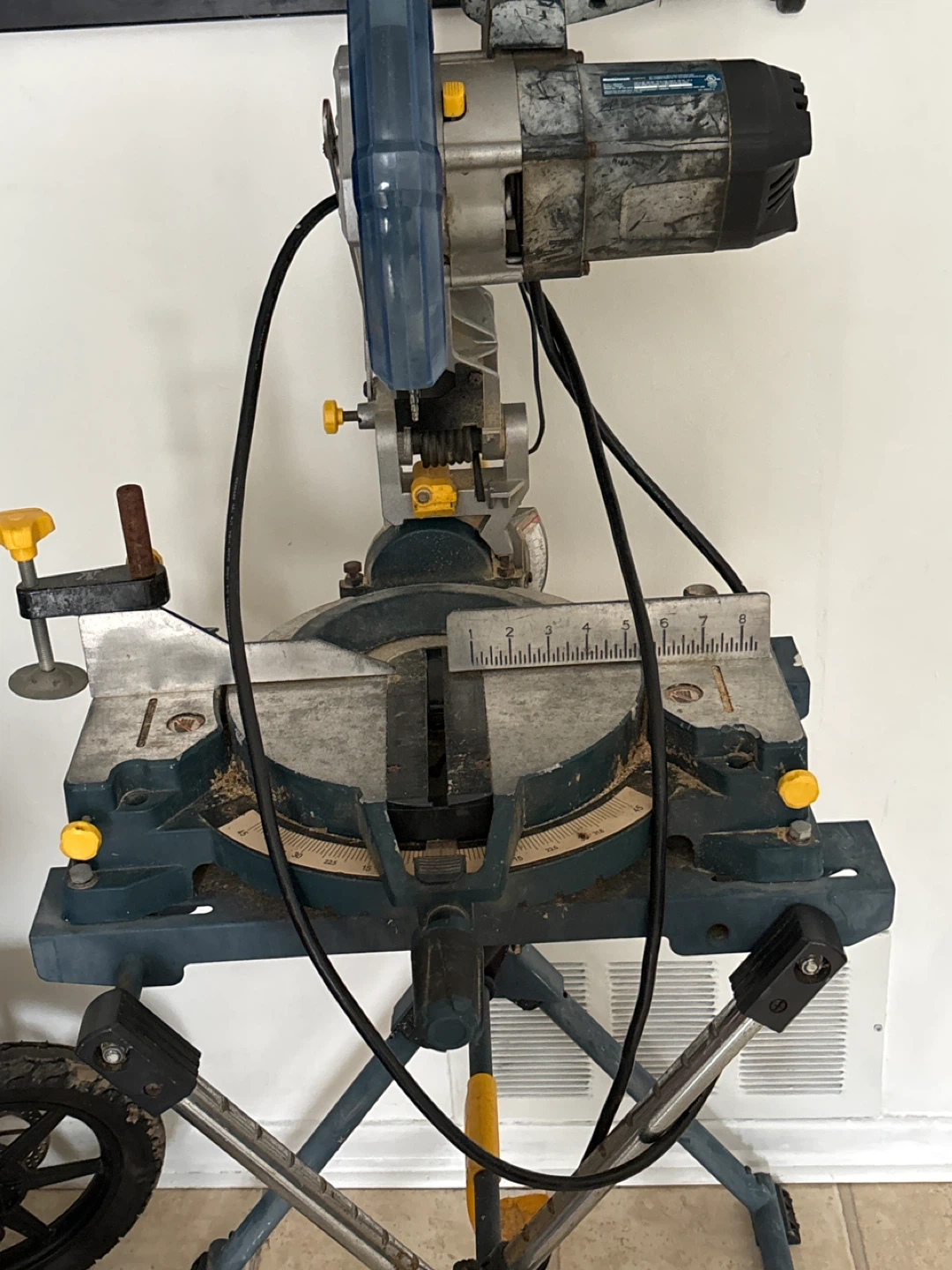 Hitachi Miter Saw with Stand