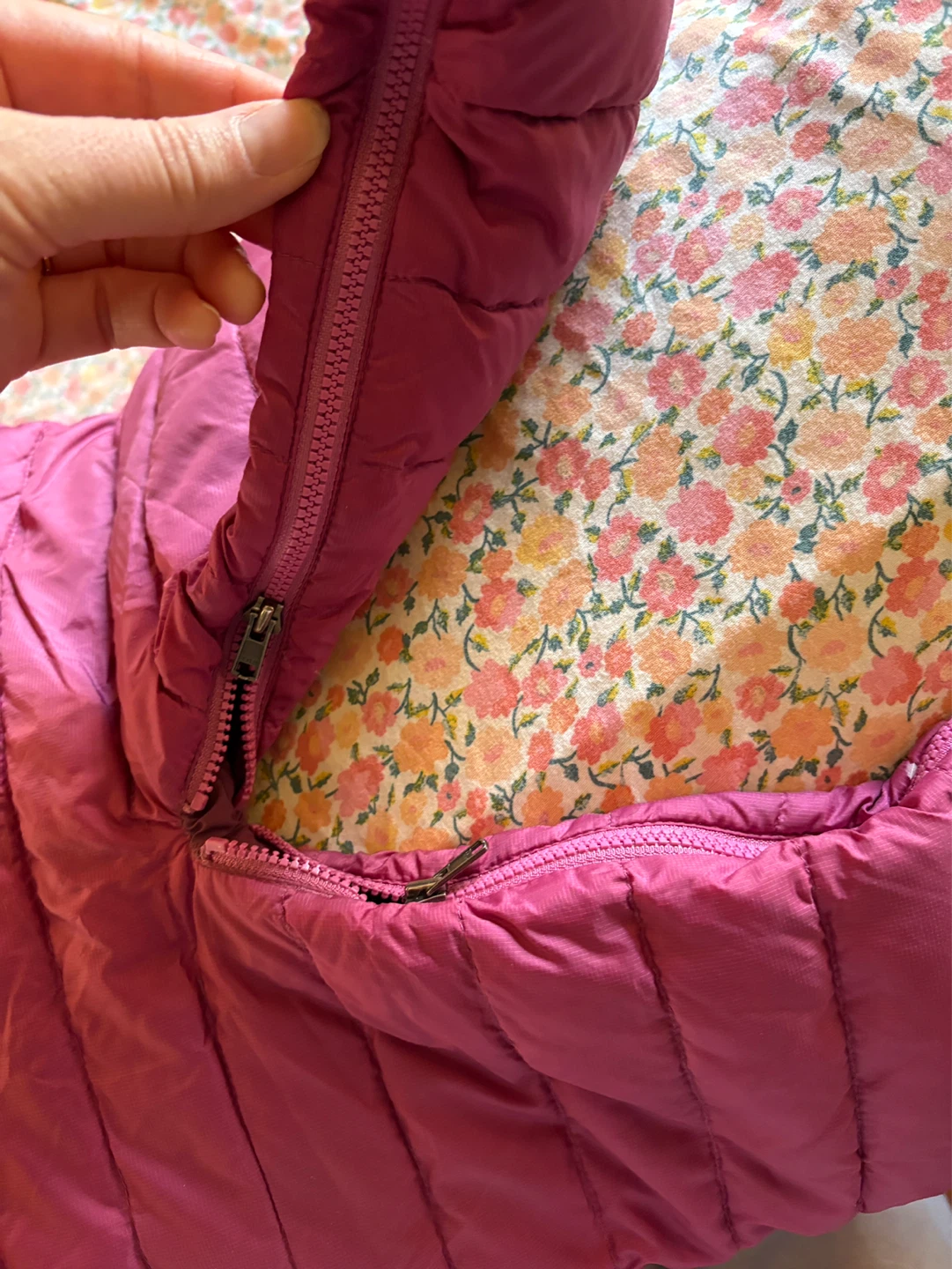 Patagonia Puffer Snowsuit/ bunting 12M Magenta - photo 3