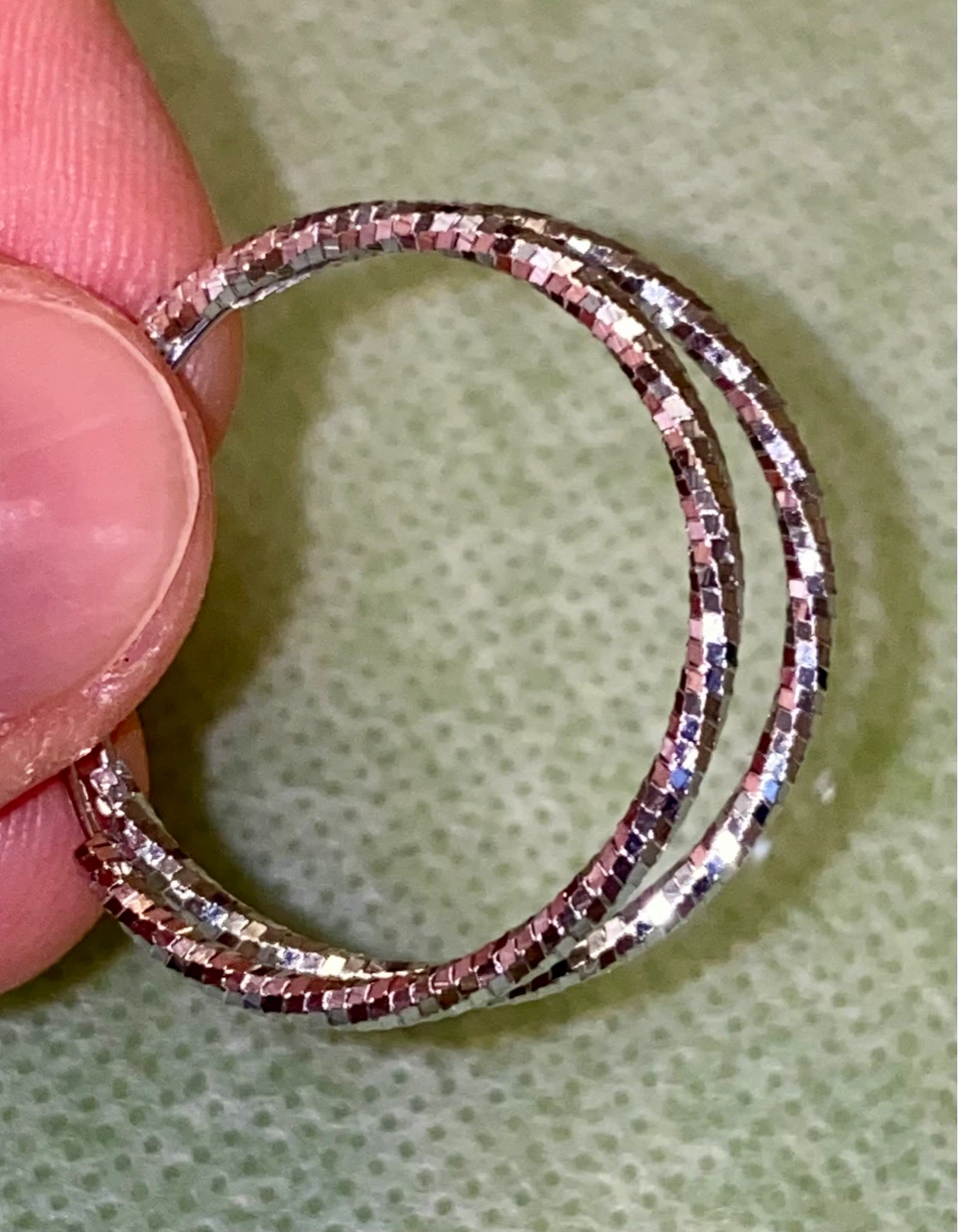 Silver 925 Hoop Earrings