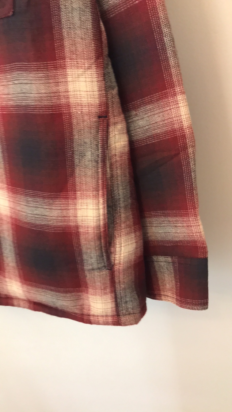 Wrangler Men's Flannel Shirt Jacket with Hood - photo 3