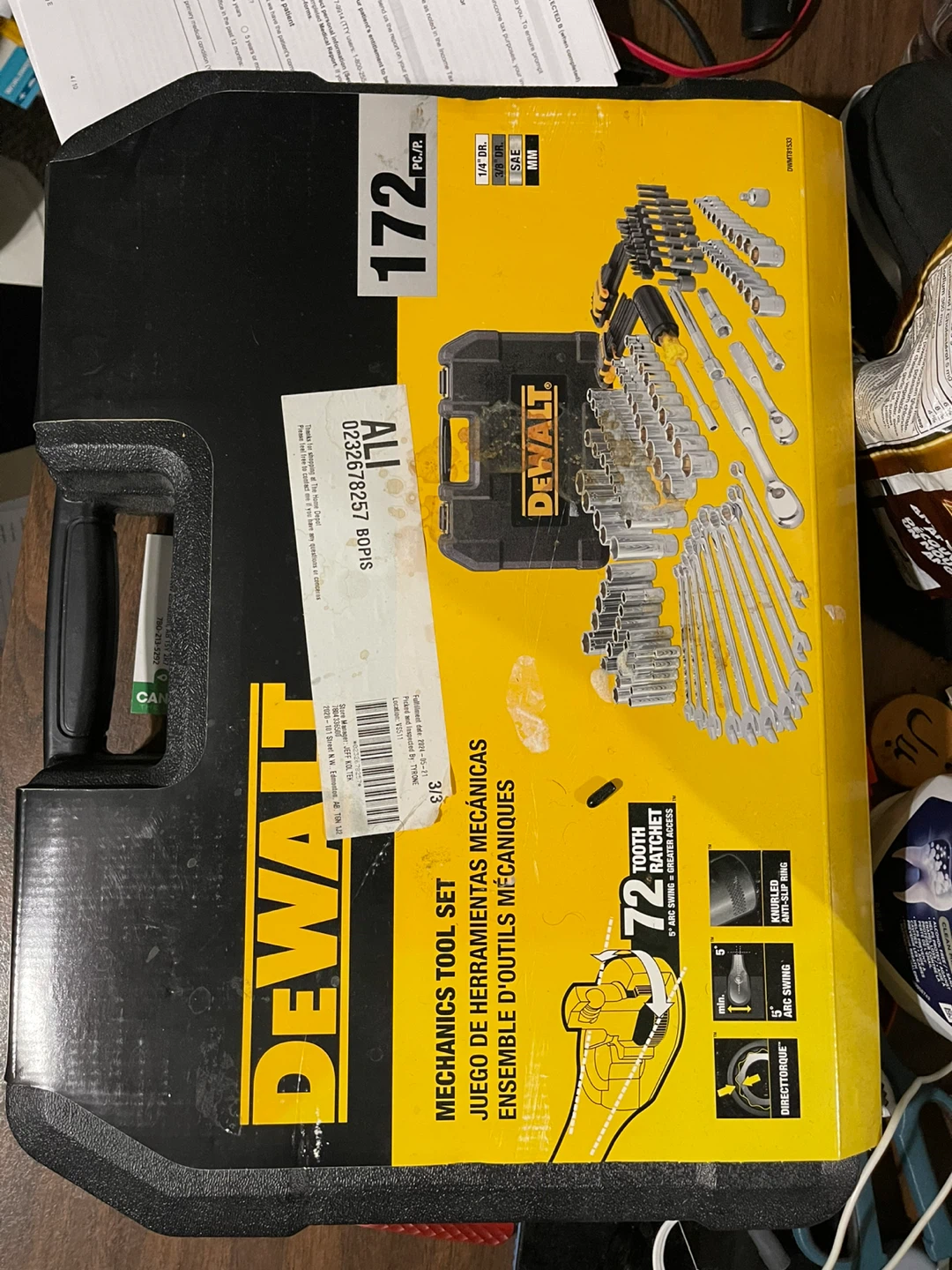 DEWALT 172-Piece Mechanics Tool Set