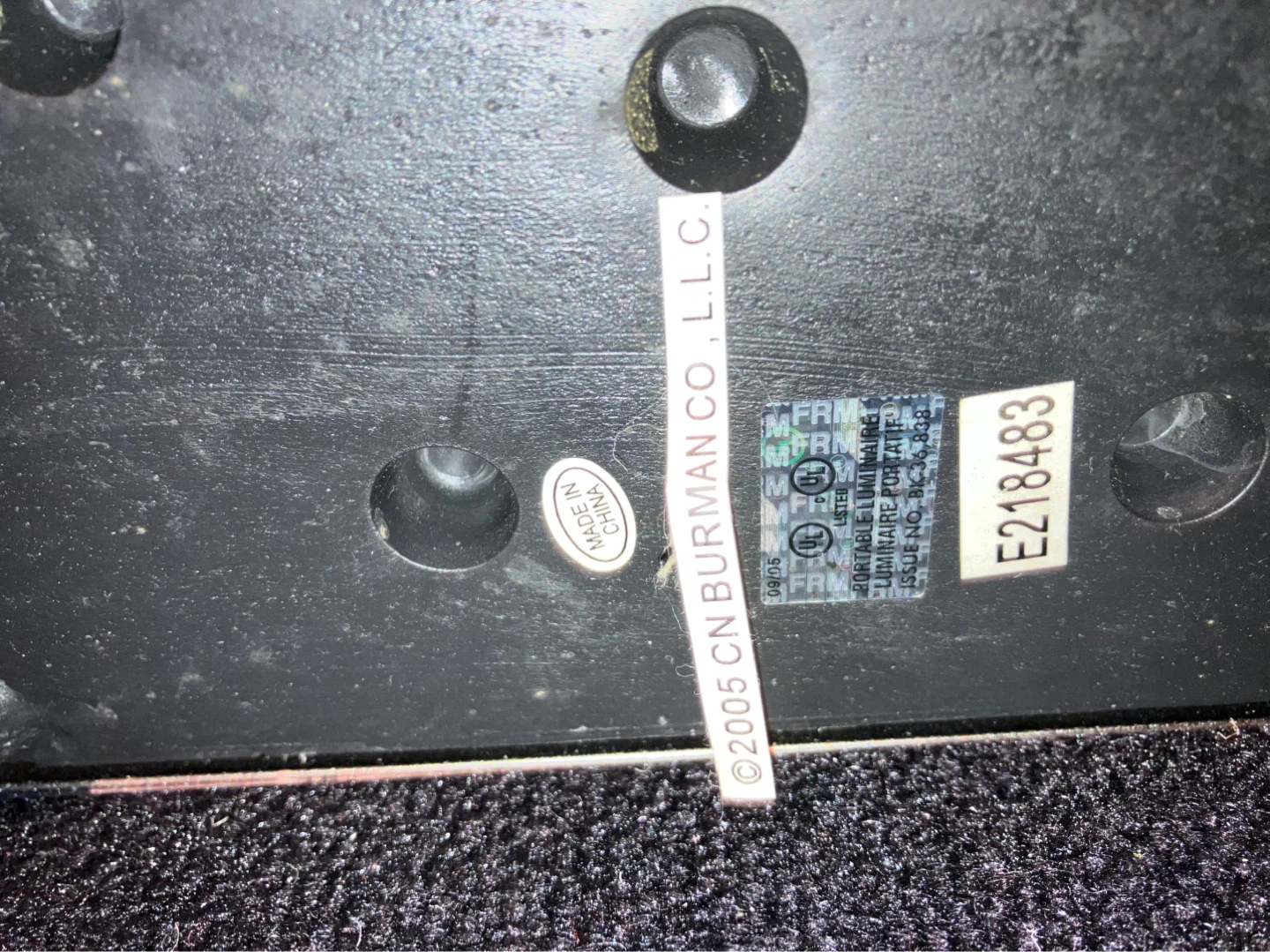 C. N. Burman Co. Wooden Stem and Metal Base - photo 4