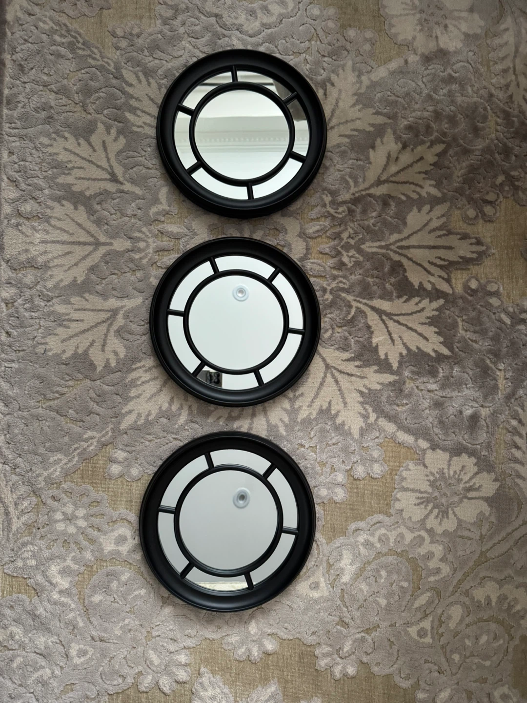Set of 3 Round Mirrors