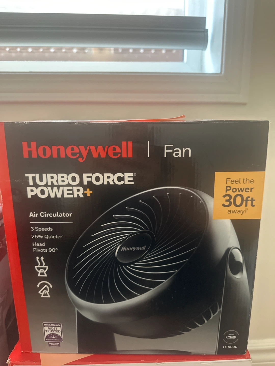 Honeywell Turbo Force Power+ Air Circulator Fan