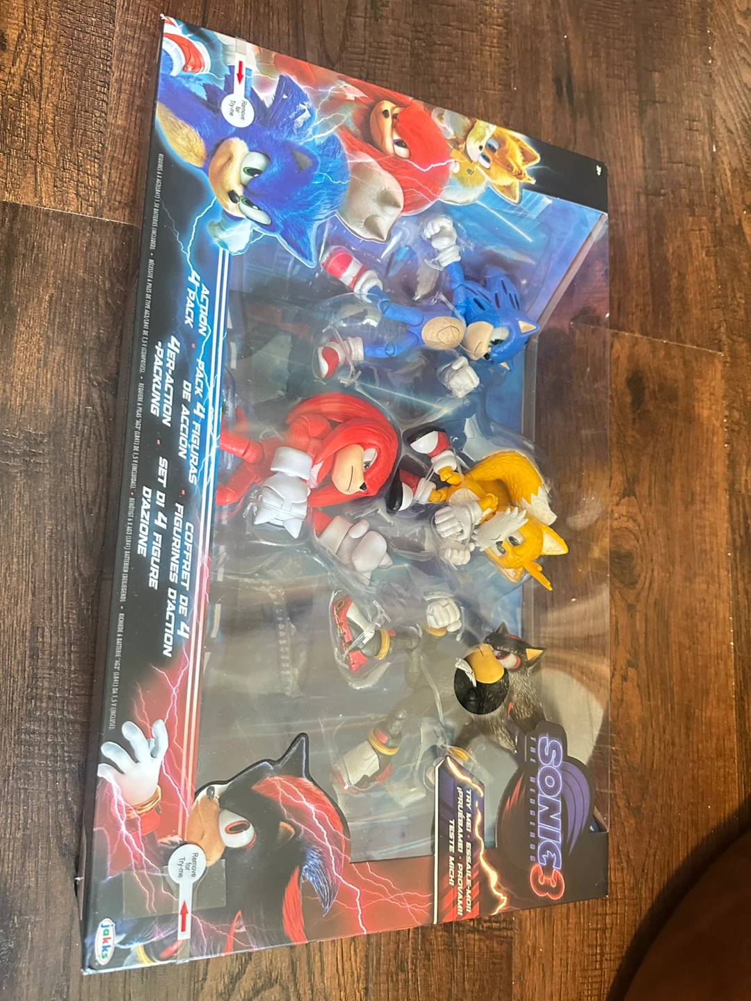 Sonic the Hedgehog 3 Action Figure 4-Pack