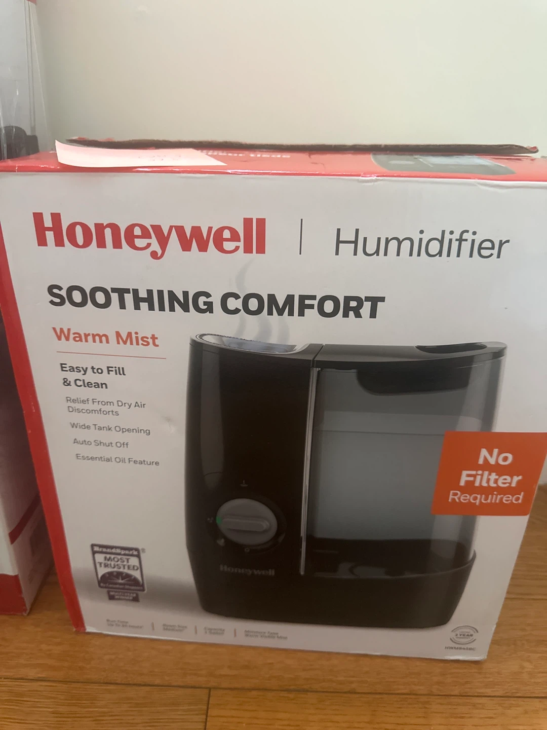 Honeywell Soothing Comfort Warm Mist Humidifier