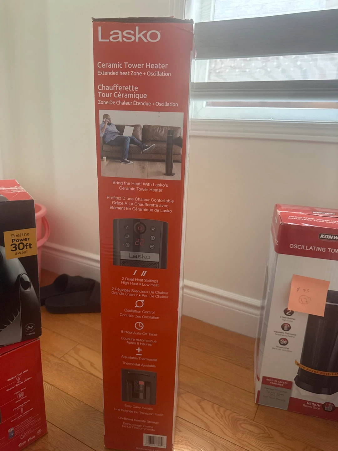 Lasko Ceramic Tower Heater - photo 2