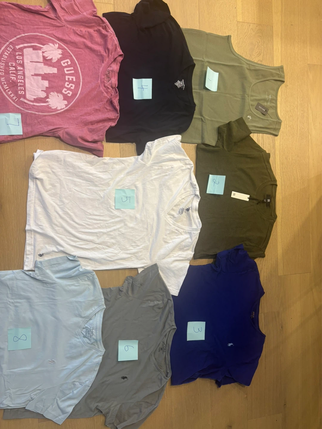 Assorted men T-shirts