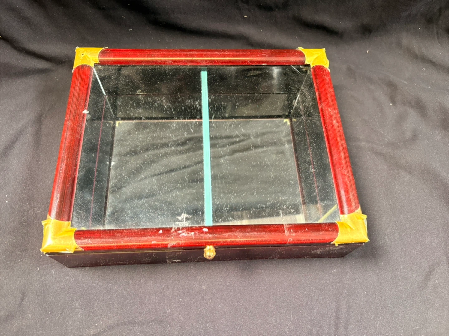 Wooden Display Box with Glass Lid - photo 3