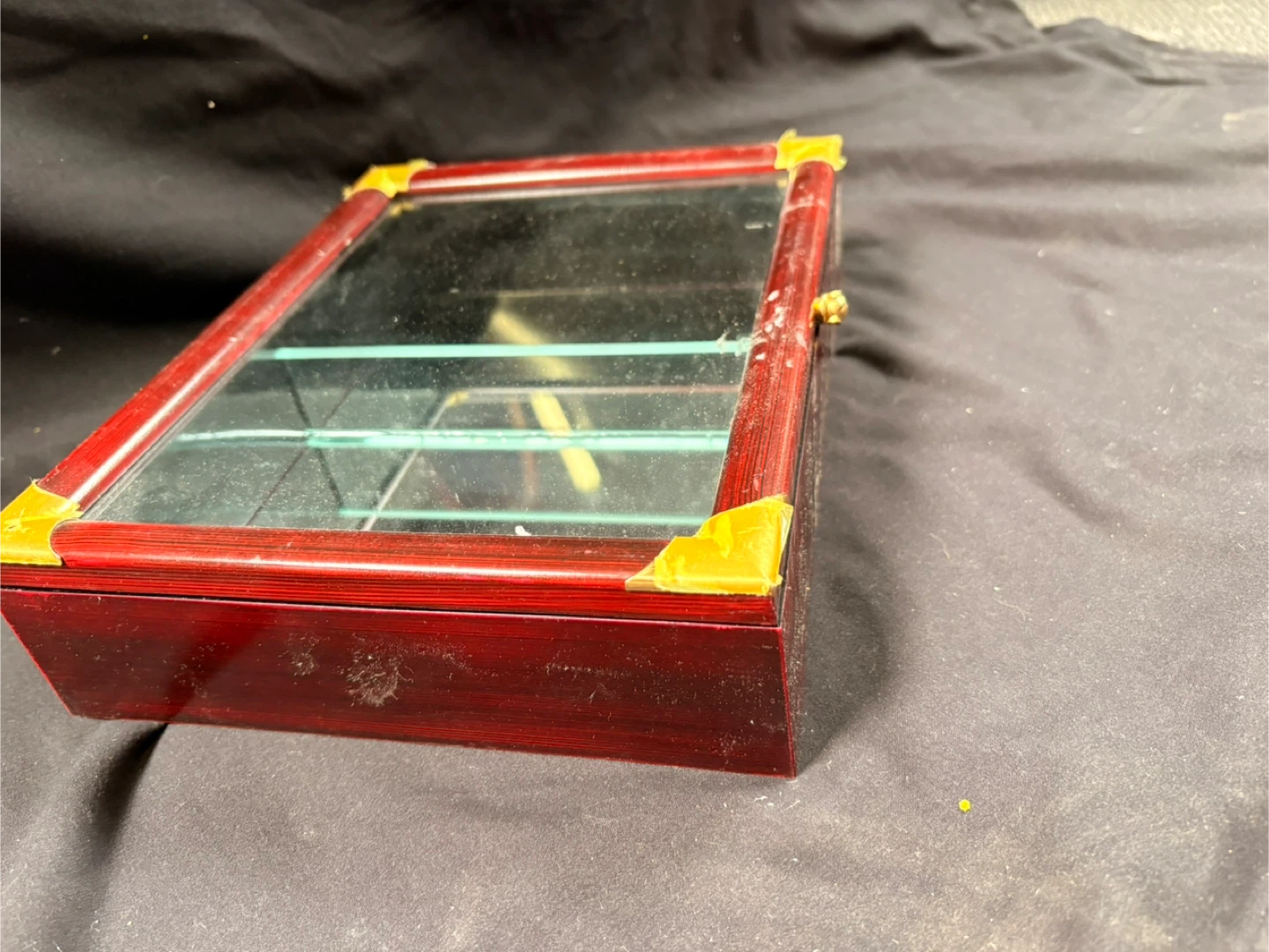 Wooden Display Box with Glass Lid - photo 5