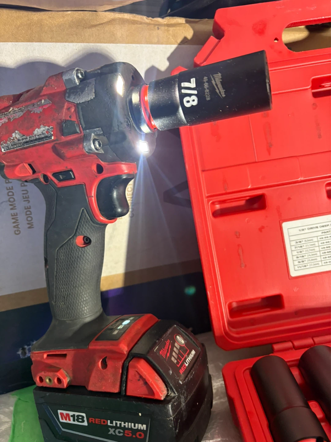 Milwaukee M18 Cordless Impact Wrench Kit - photo 3