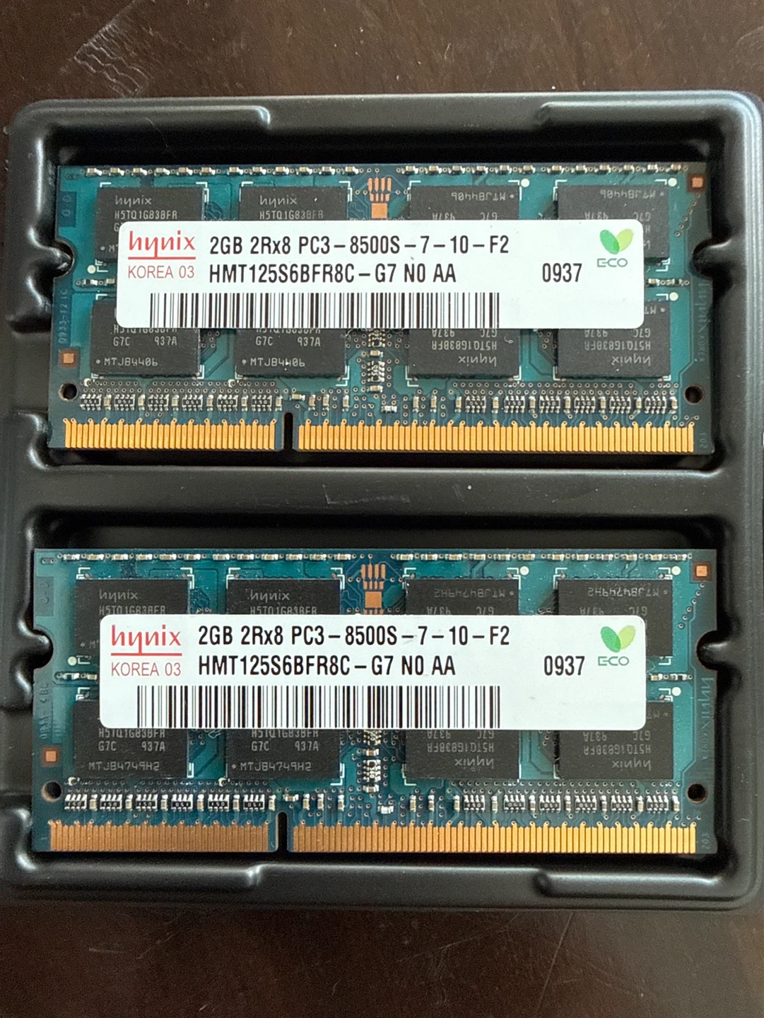 4GB(2x2) RAM for Mac Hynix DDR3 PC3-8500S