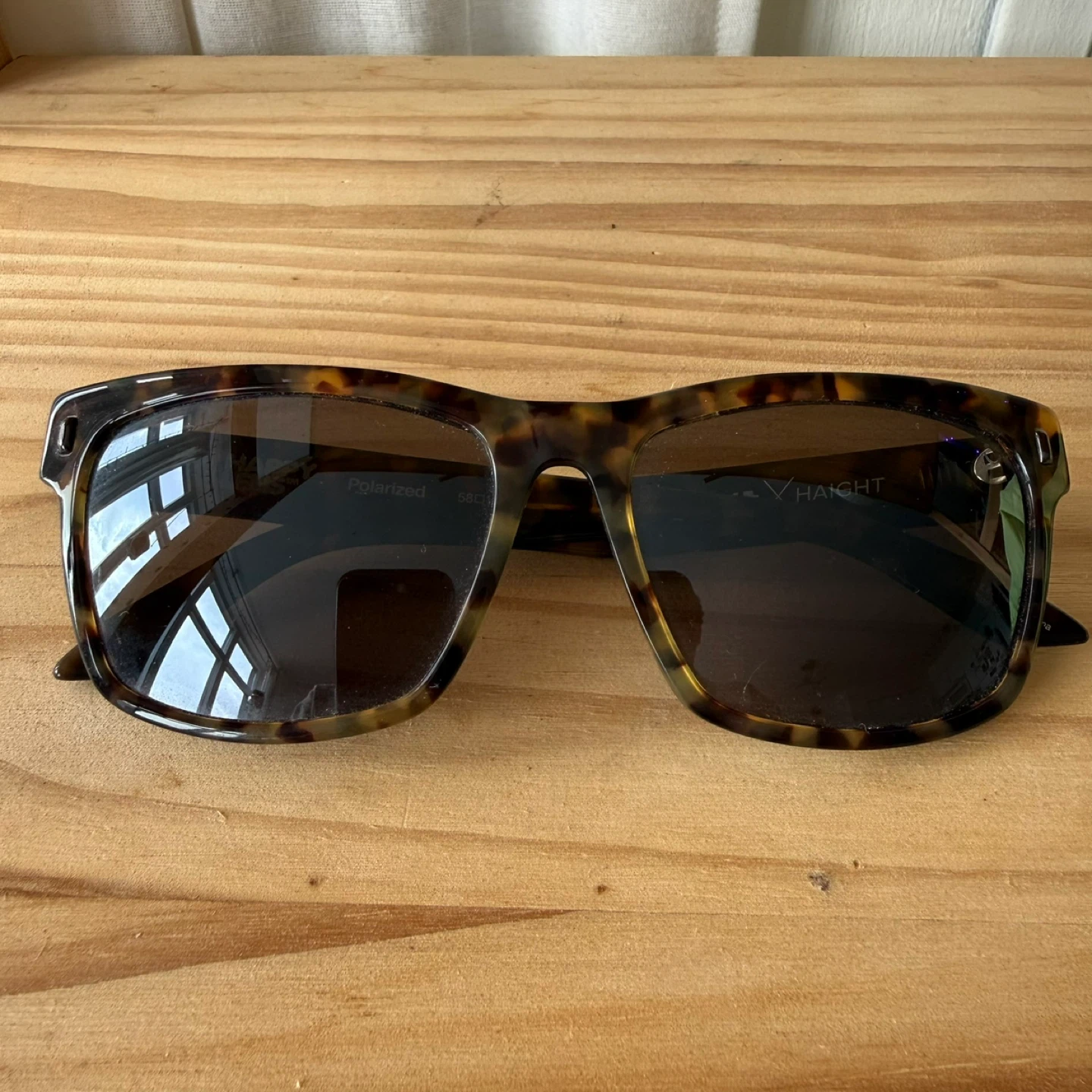 SPY x HAIGHT Polarized Sunglasses - Tortoise Shell