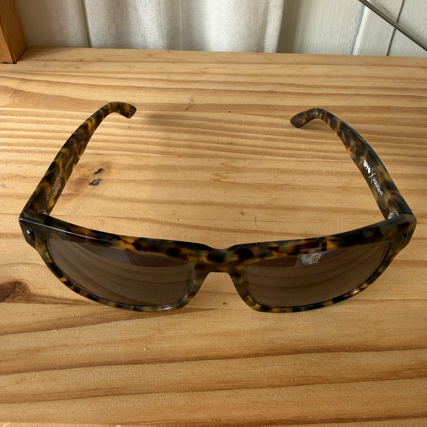 SPY x HAIGHT Polarized Sunglasses - Tortoise Shell - photo 4
