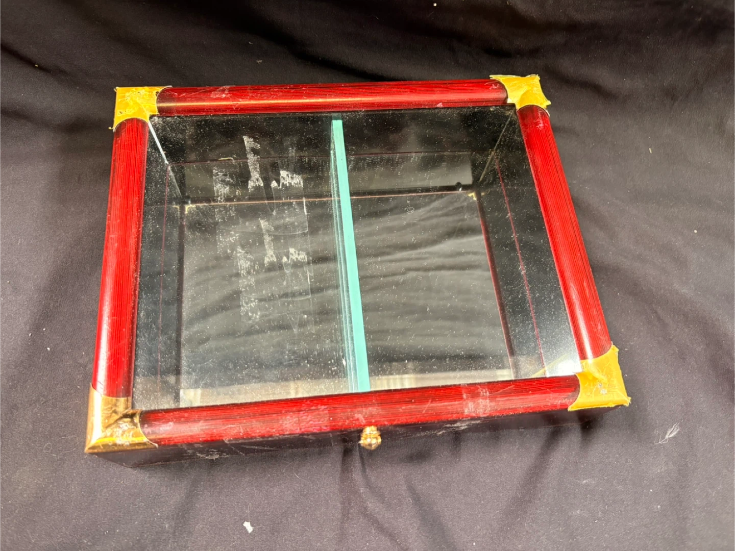 Vintage Mirrored Keepsake Box - photo 3
